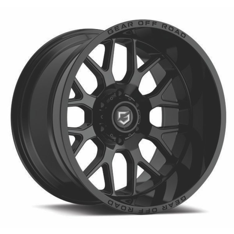 Gear Off Road 763B Trailer  Gloss Black