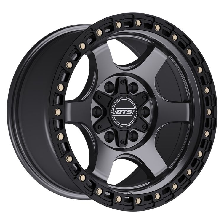 Dropstars 604AB  Gunmetal w Black Ring