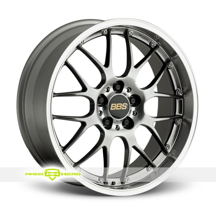 BBS RSGT Forged Multi Piece  Diamond Black Painted