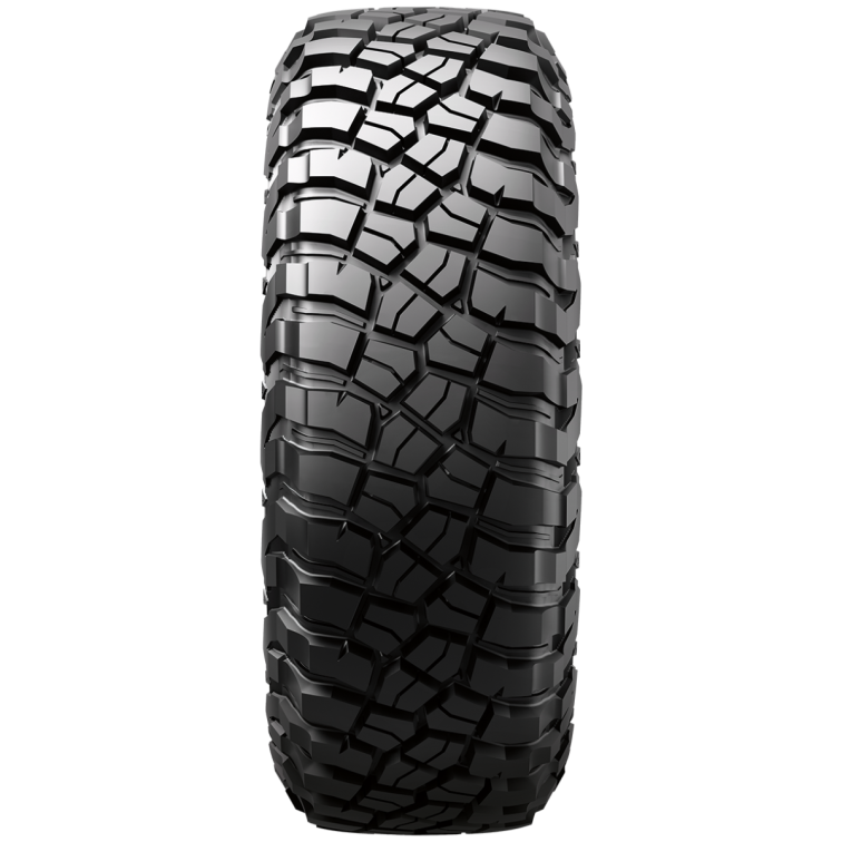 Fuel FC873 CHARGER + BFGoodrich Mud Terrain T/A KM3 Gloss Black Brushed Face Dark Tint