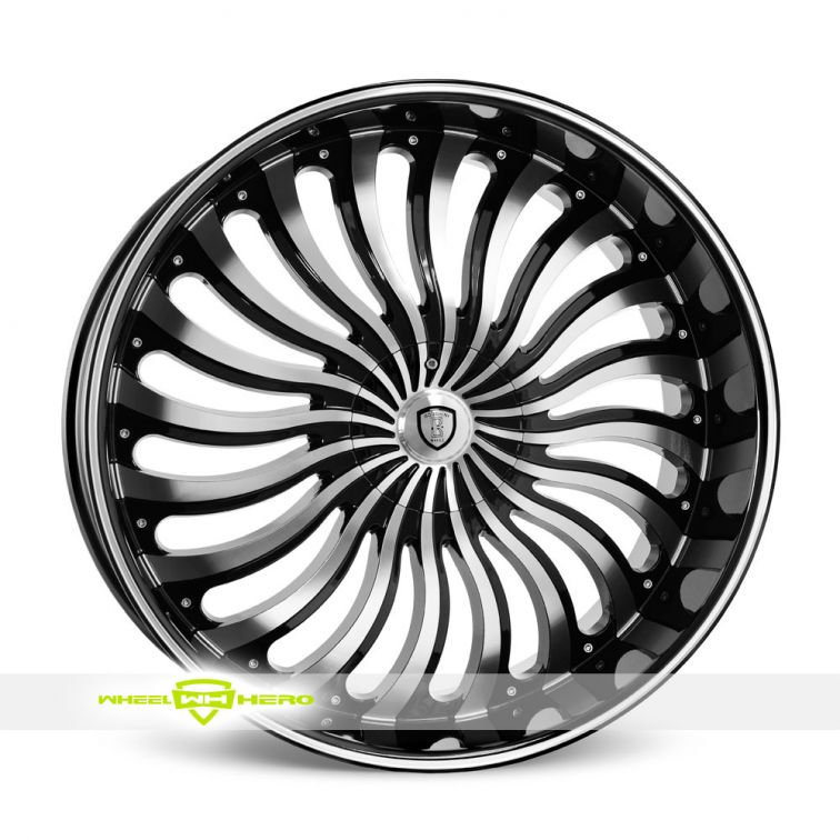 Borghini B24  Machined Black