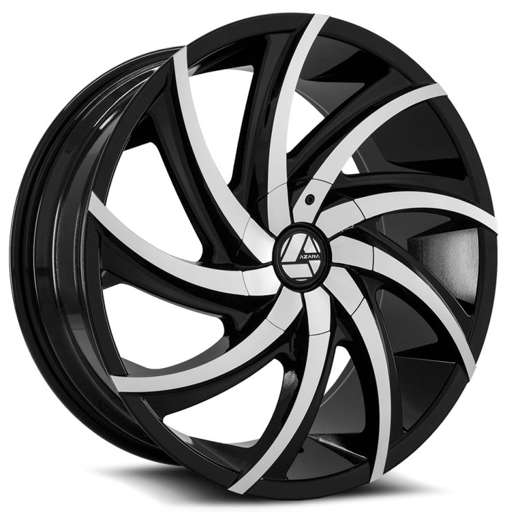 Azara AZA-503  Gloss Black Machined