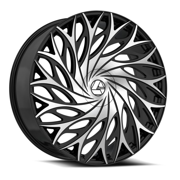 Azara AZA-525  Gloss Black Machined