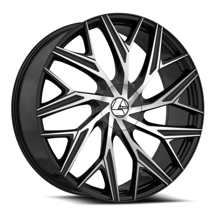 Azara AZA-527  Gloss Black Machined