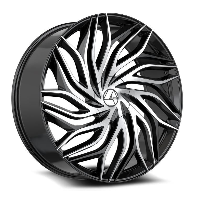 Azara AZA-537  Gloss Black Machined