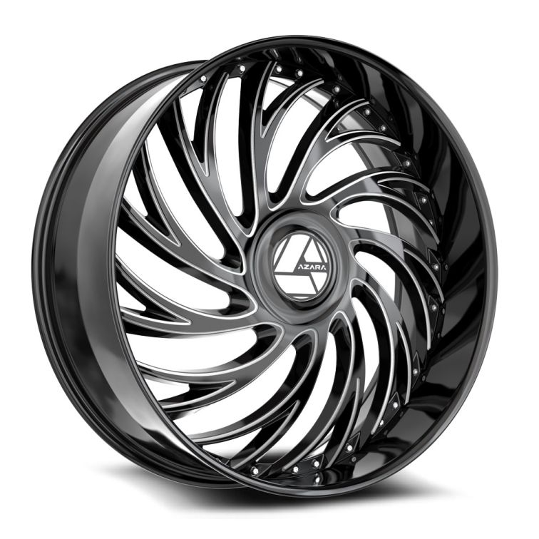 Azara AZX-101  Gloss Black Milled