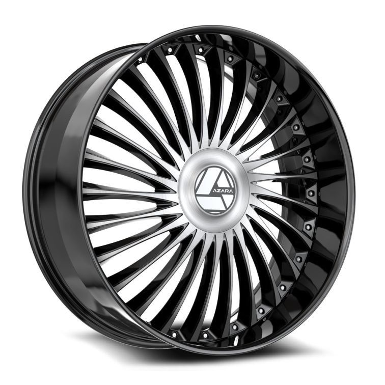 Azara AZX-103  Gloss Black Machined