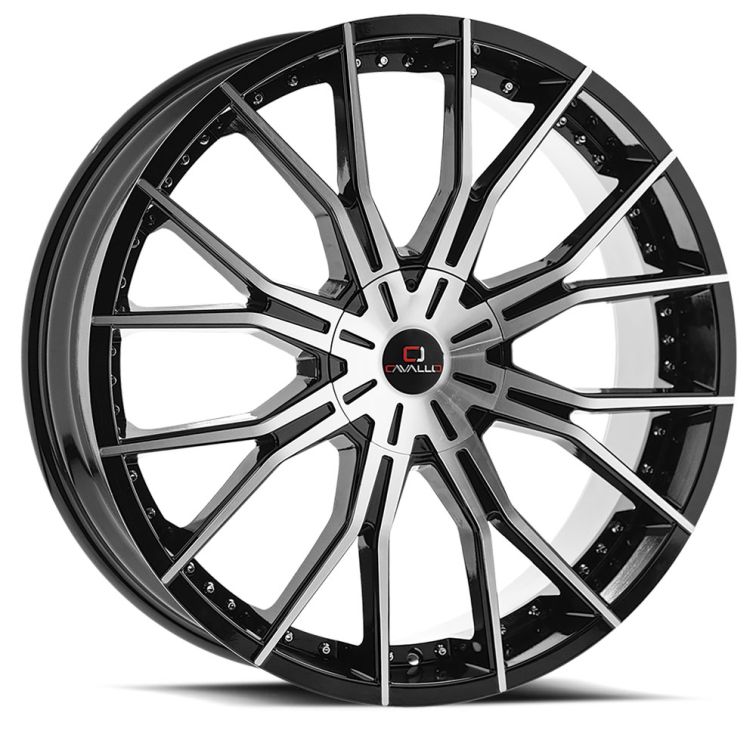 Cavallo CLV-36  Gloss Black Machined