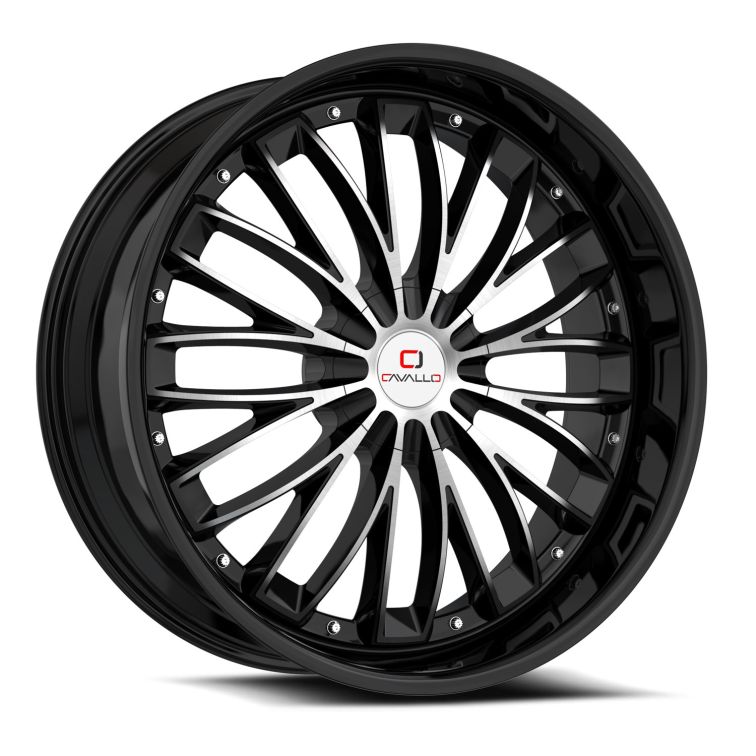 Cavallo CLV-42  Gloss Black Machined