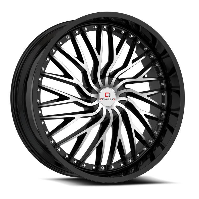 Cavallo CLV-43  Gloss Black Machined