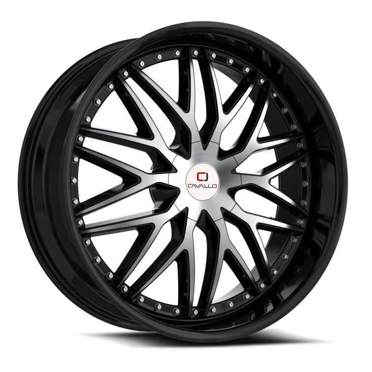 Cavallo CLV-46  Gloss Black Machined