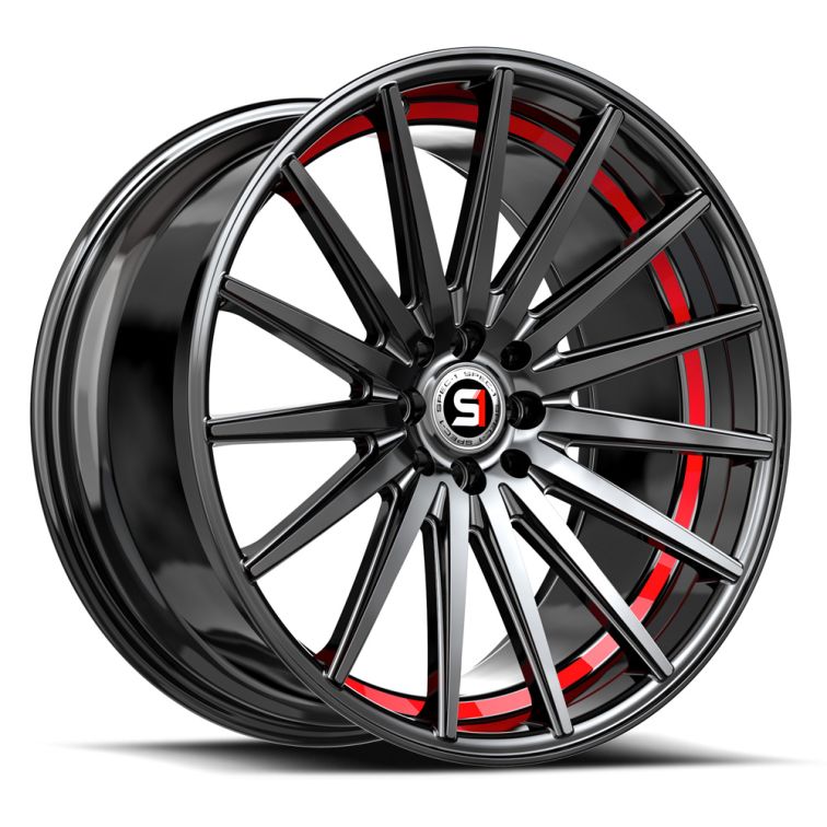 Spec-1 SP-69  Gloss Black & Red Undercut