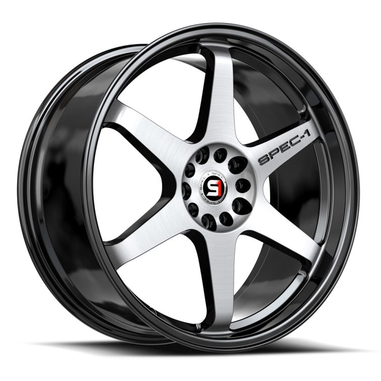 Spec-1 SPT-33  Gloss Black Machined
