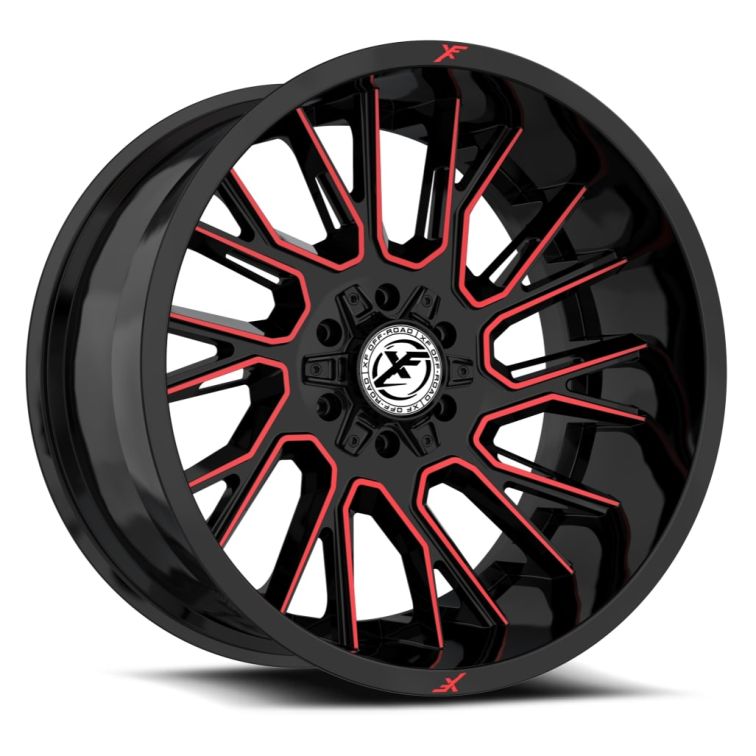 XF Off-Road XF-230  Gloss Black Red Machined