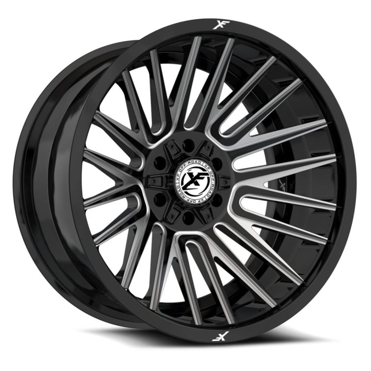 XF Off-Road XF-234  Gloss Black Milled