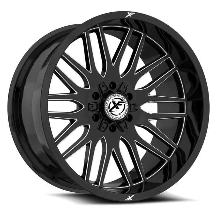 XF Off-Road XF-240  Gloss Black Milled