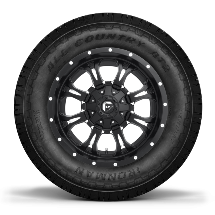Fuel D517 KRANK + IronMan All Country AT2 Black Milled