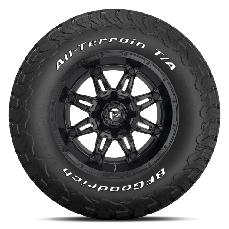 Fuel D625 HOSTAGE + BFGoodrich All-Terrain T/A KO2 Gloss Black