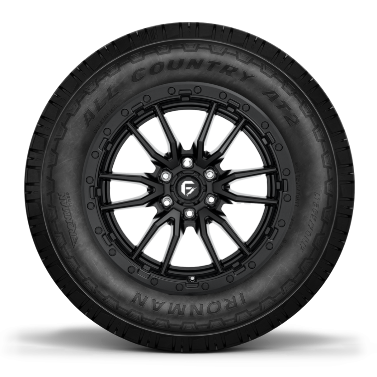 Fuel D679 REBEL + IronMan All Country AT2 Matte Black
