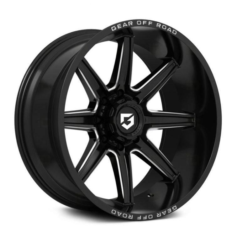 Gear Off Road 765BM  Gloss Black Milled