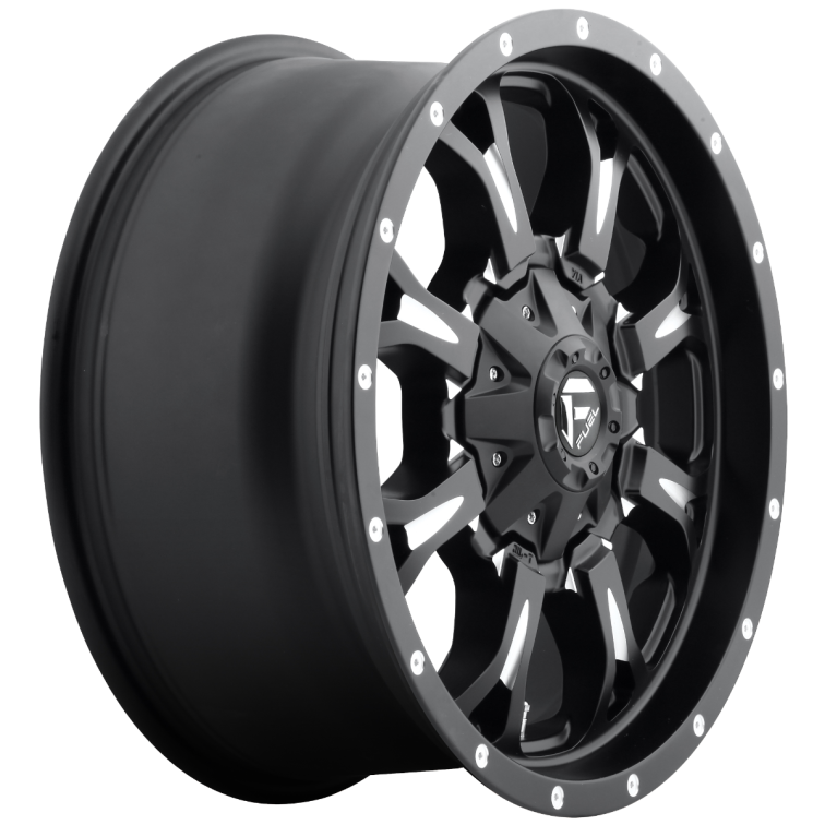 Fuel D517 KRANK + IronMan All Country AT2 Black Milled