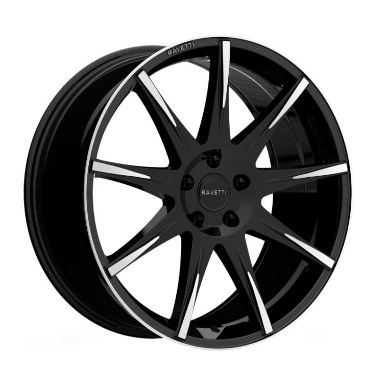 Ravetti M9  Machined Black