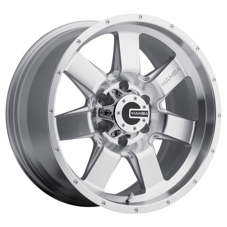 Mamba 586S M14  Machined Silver