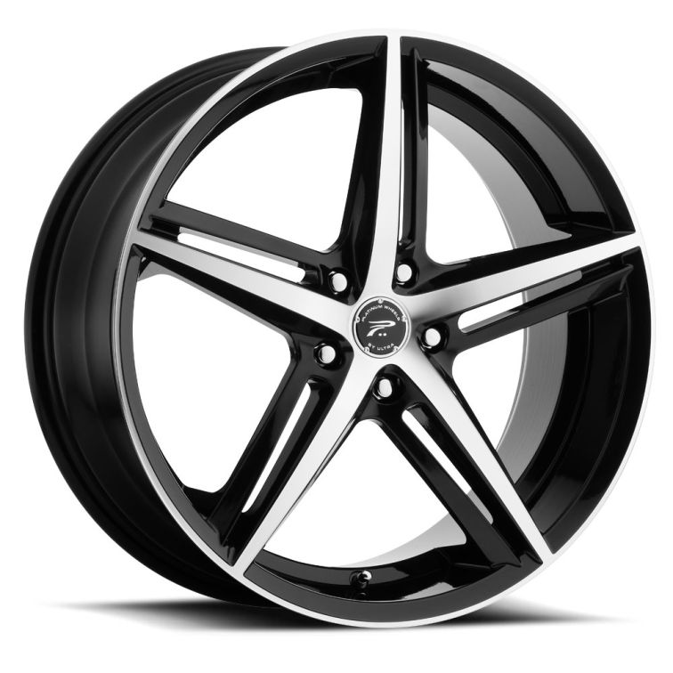 Platinum 440U Smooth Trip  Machined Black