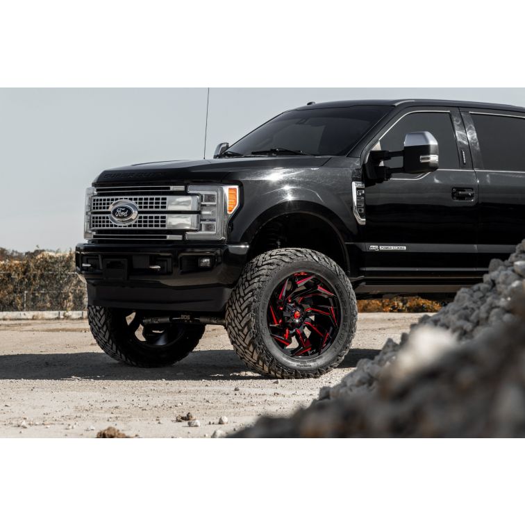 Fuel D755 REACTION  Black Milled Red