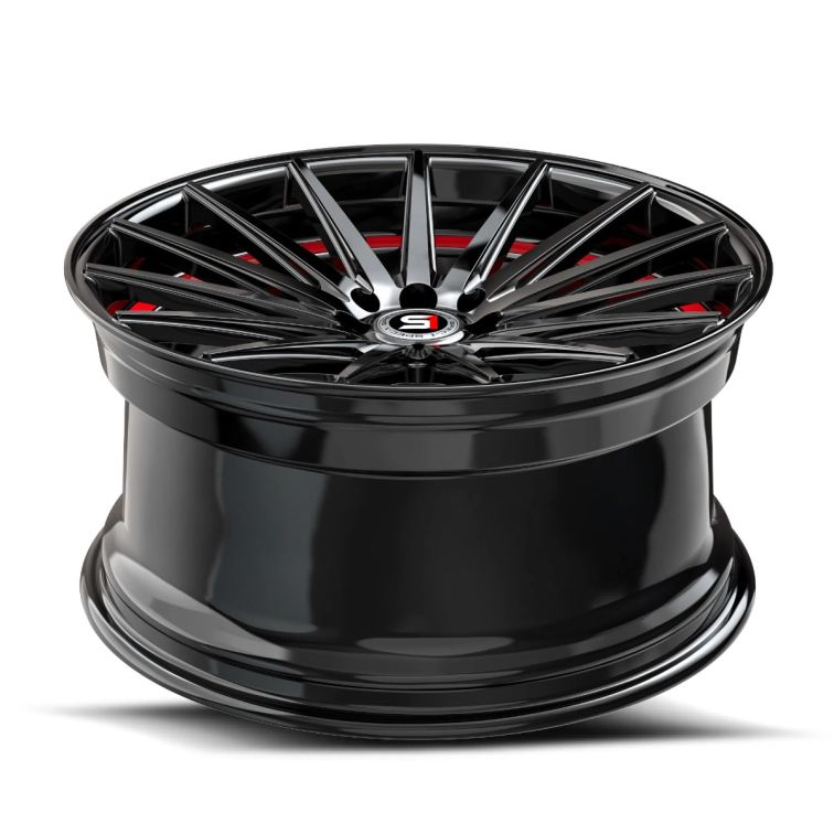 Spec-1 SP-69  Gloss Black & Red Undercut