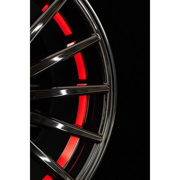 Spec-1 SP-69  Gloss Black & Red Undercut