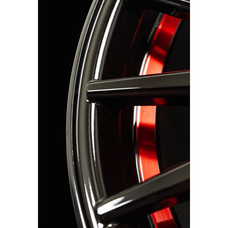 Spec-1 SP-69  Gloss Black & Red Undercut