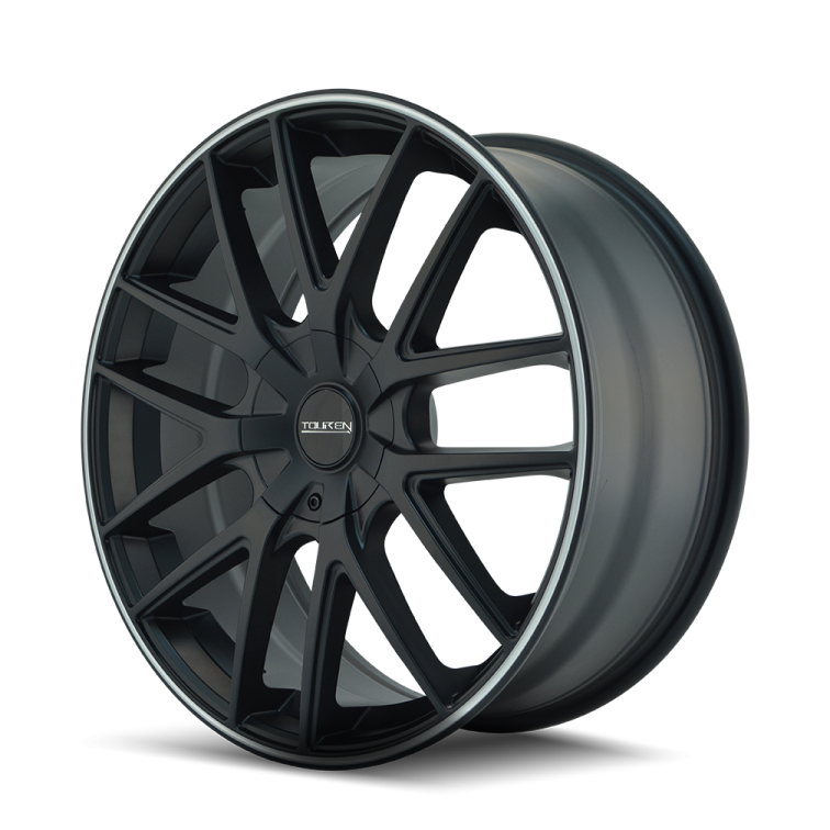 Touren 3260 TR60  Matte Black w Machined Face