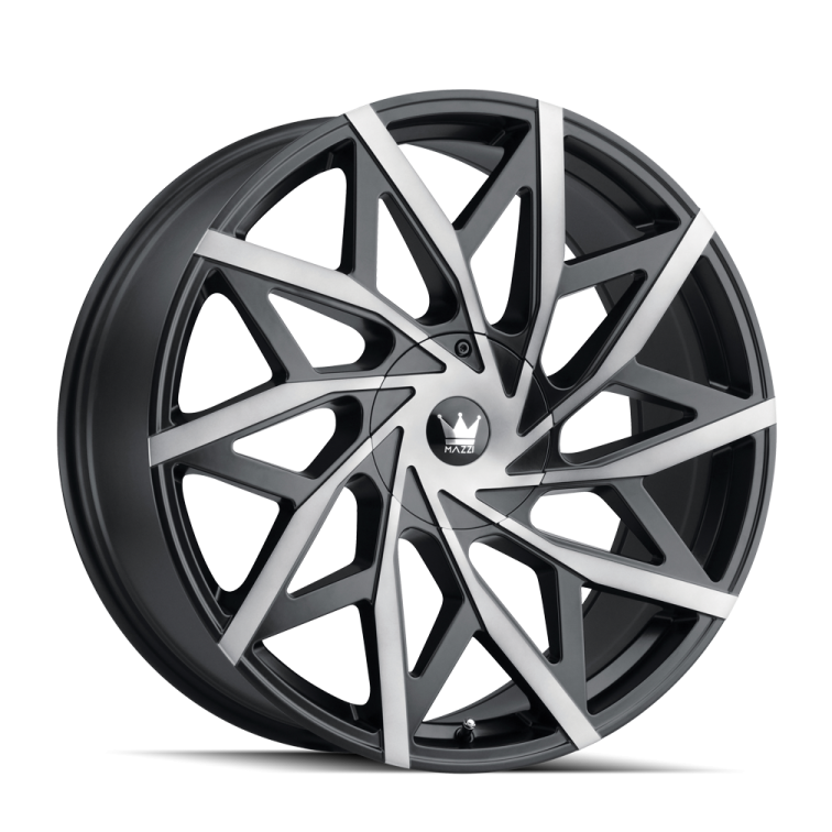 Mazzi 372 BIG EASY  Matte Black w Machined Face