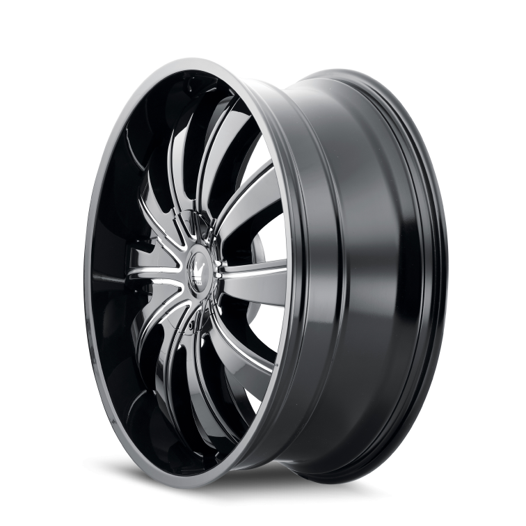 Mazzi 374 ROLLA  Gloss Black Milled
