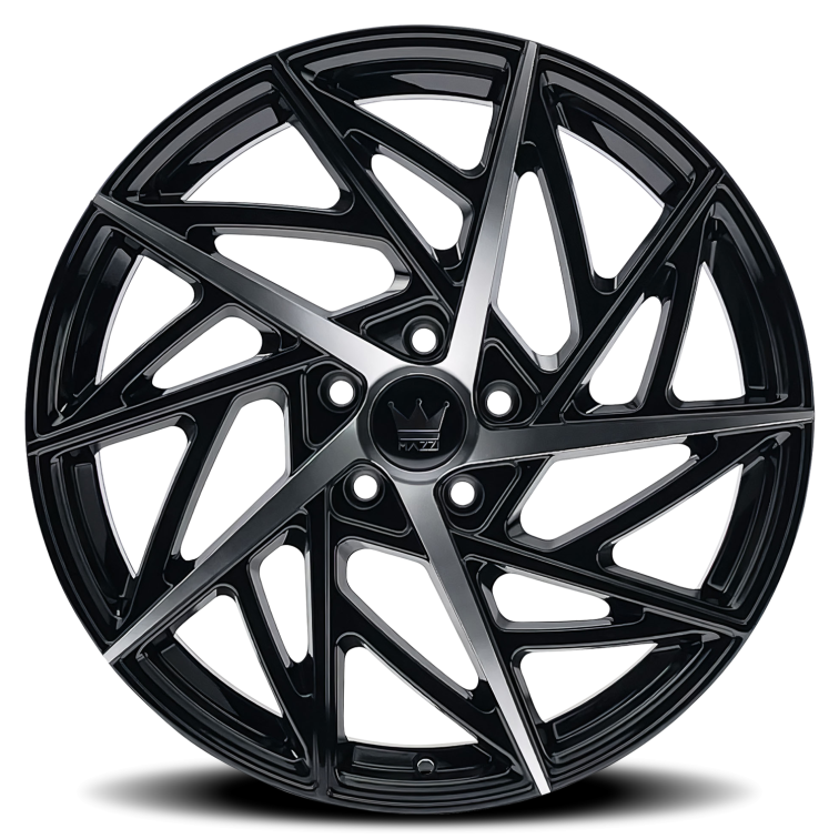 Mazzi 377 FREESTYLE  Gloss Black Machined