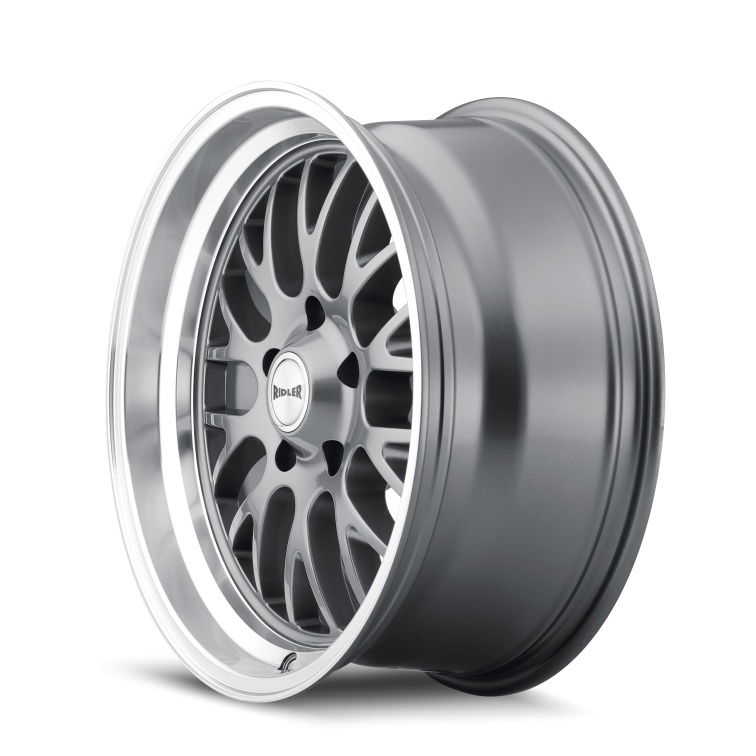 Ridler 607  Machined Gray