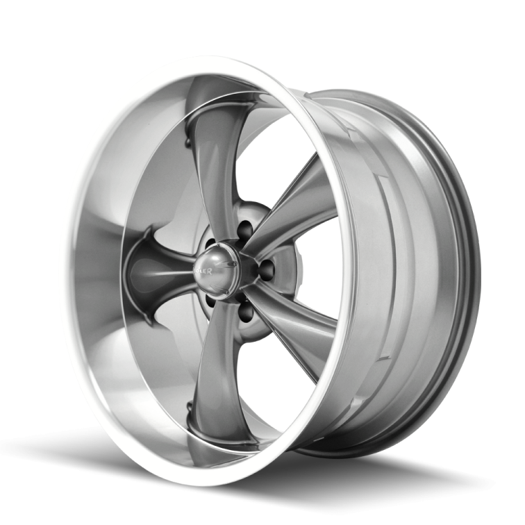 Ridler 695  Machined Gray