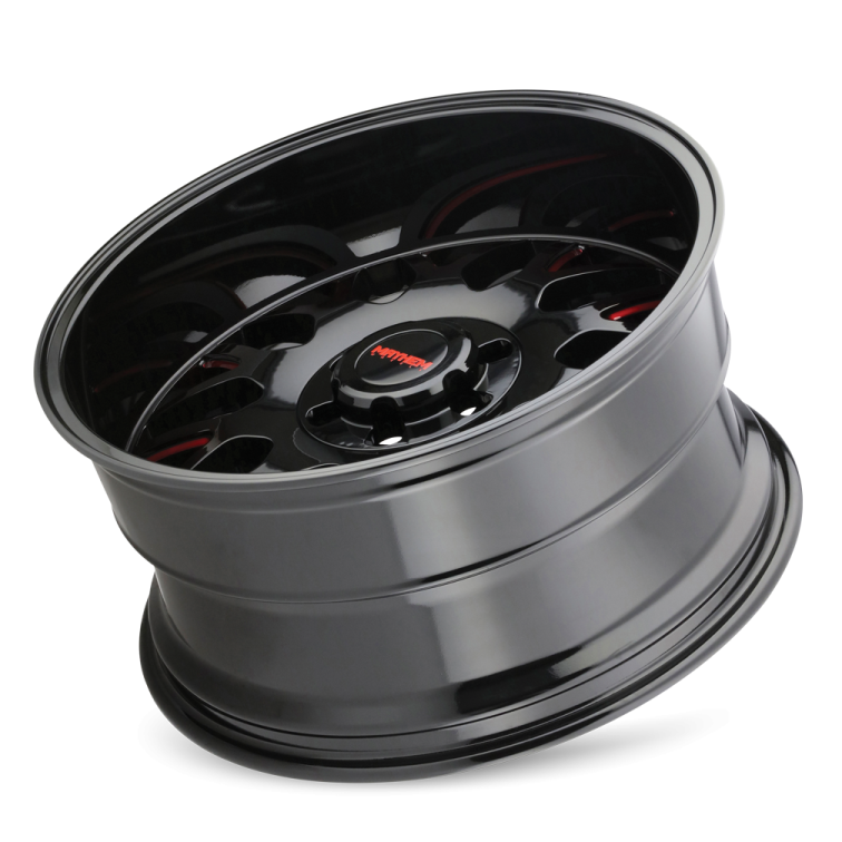 Mayhem 8110 TRIPWIRE  Gloss Black Red Milled