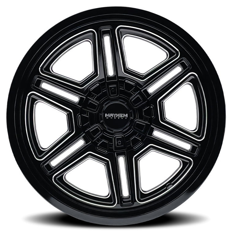 Mayhem 8117 HERMOSA  Gloss Black Milled