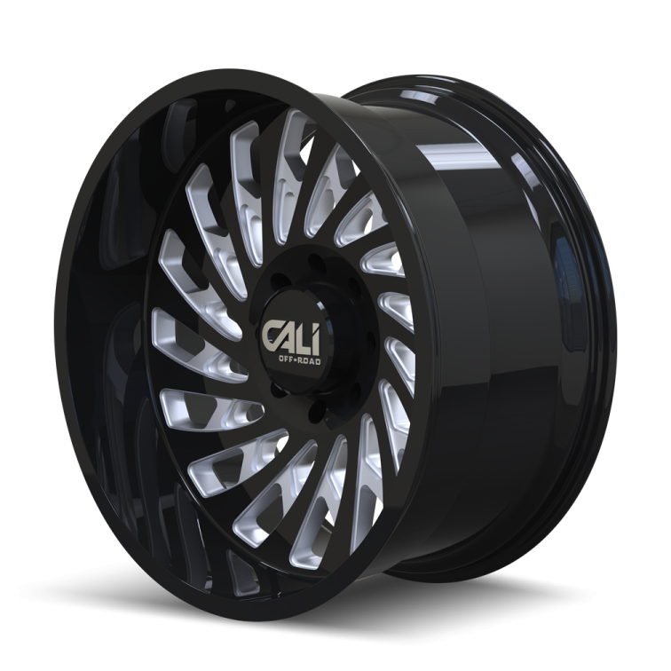 Cali Off Road 9108 SWITCHBACK  Gloss Black Milled