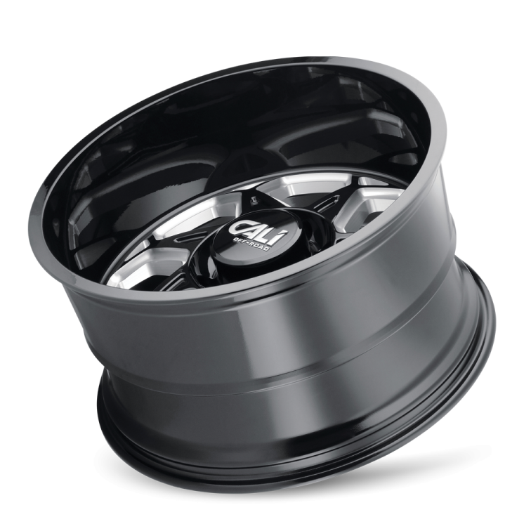 Cali Off Road 9111 SEVENFOLD  Gloss Black Milled