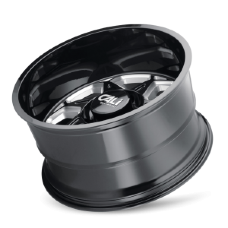 Cali Off Road 9111 SEVENFOLD  Gloss Black Milled