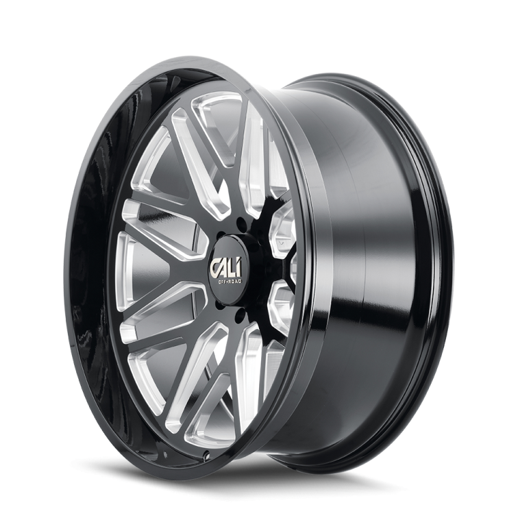 Cali Off Road 9115 INVADER  Gloss Black Milled