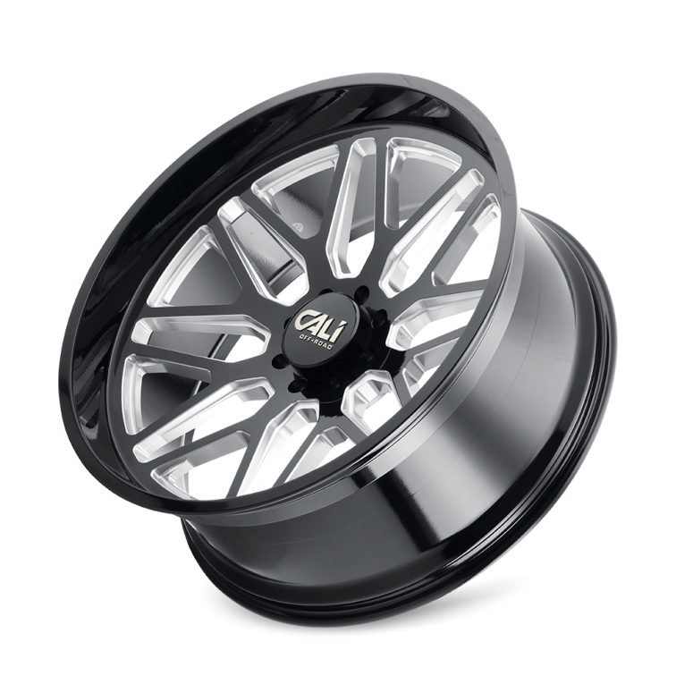 Cali Off Road 9115 INVADER  Gloss Black Milled