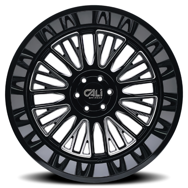 Cali Off Road 9116 VERTEX  Gloss Black Milled