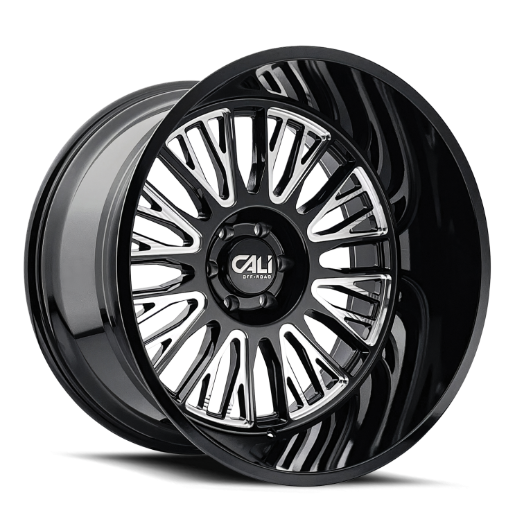 Cali Off Road 9116 VERTEX  Gloss Black Milled