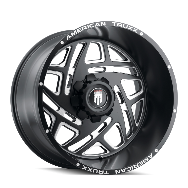 American Truxx AT1904 COSMOS  Black Milled