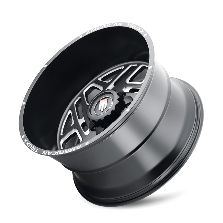 American Truxx AT1904 COSMOS  Black Milled