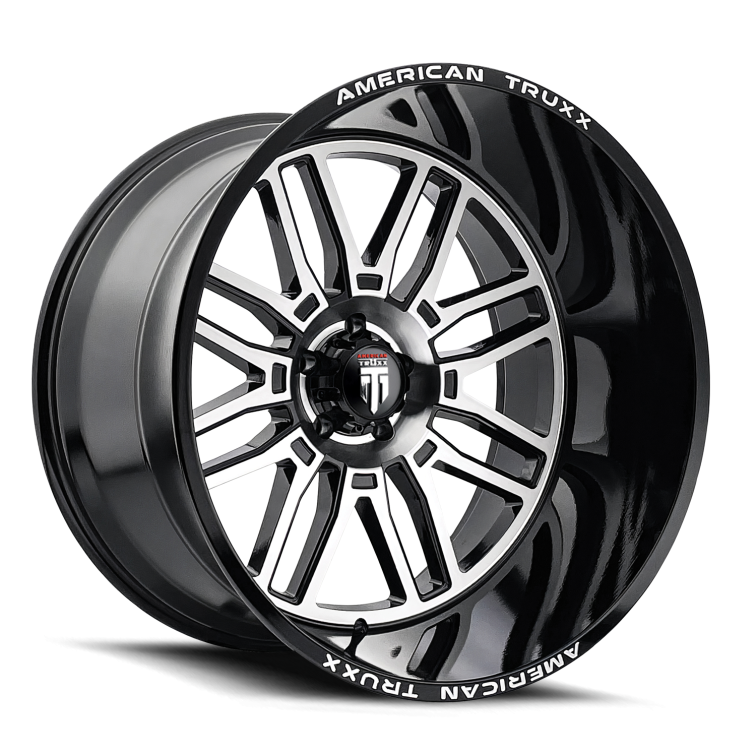 American Truxx AT1915 RESTLESS  Gloss Black Machined
